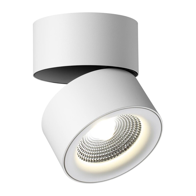 358782 OVER NT21 420 белый Светильник накладной светодиодный IP20 LED 25W 4000K 2200Лм 100-265V GRODA