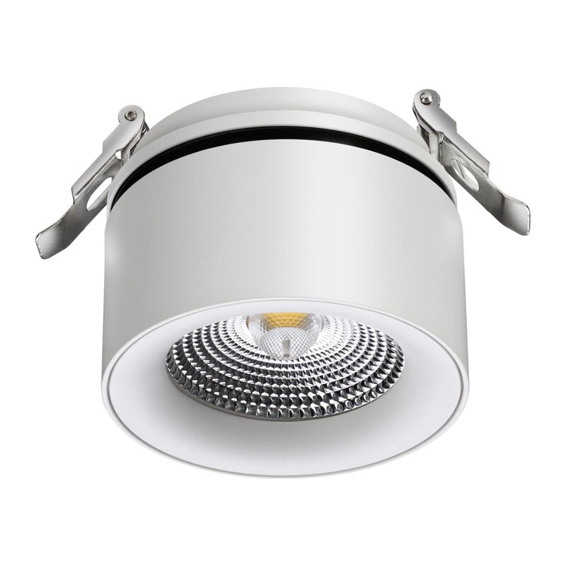 358784 SPOT NT21 526 белый Светильник встраиваемый светодиодный IP20 LED 25W 4000K 2200Лм 100-265V GRODA