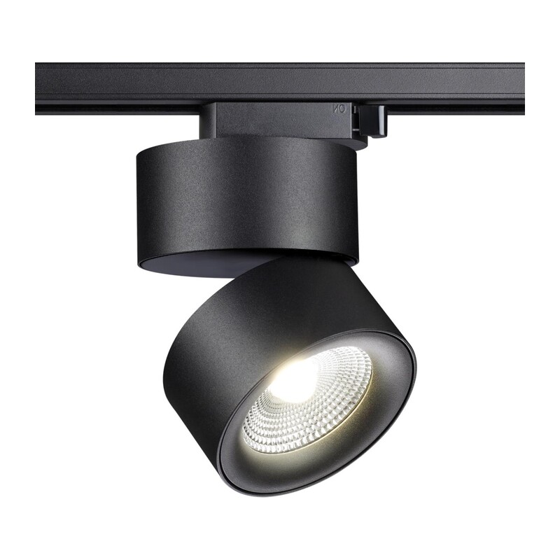358785 PORT NT21 283 черный Светильник трековый однофазный трехжильный IP20 LED 25W 4000K 2200Лм 100-265V GRODA