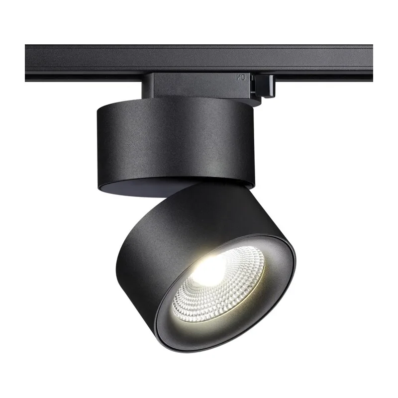 358785 PORT NT21 283 черный Светильник трековый однофазный трехжильный IP20 LED 25W 4000K 2200Лм 100-265V GRODA