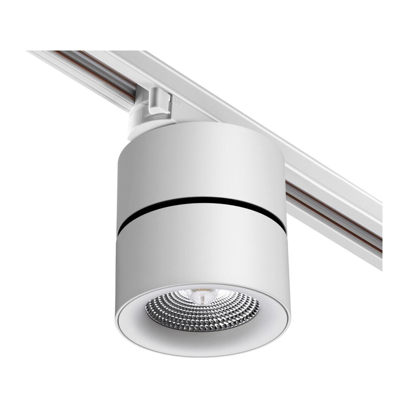 358786 PORT NT21 283 белый Светильник трековый однофазный трехжильный IP20 LED 25W 4000K 2200Лм 100-265V GRODA 2