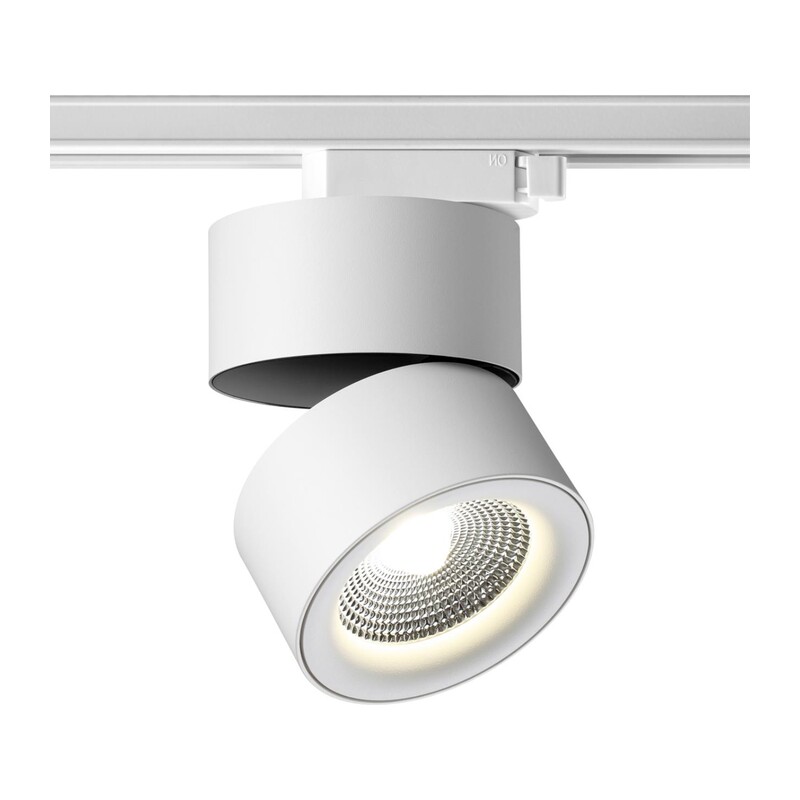 358786 PORT NT21 283 белый Светильник трековый однофазный трехжильный IP20 LED 25W 4000K 2200Лм 100-265V GRODA