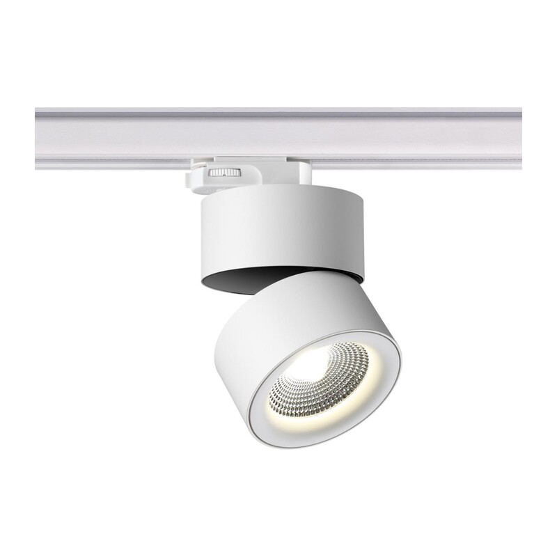 358788 PORT NT21 315 белый Трехфазный трековый светодиодный светильник IP20 LED 25W 4000K 2200Лм 100-265V GRODA