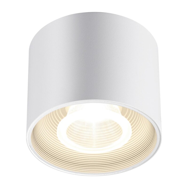 358791 OVER NT21 356 белый Светильник накладной светодиодный IP20 LED 15W 4000K 1600Лм 110-265V BIND
