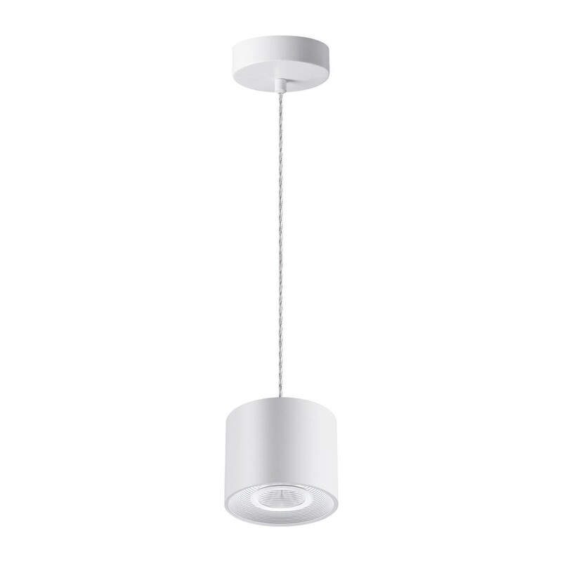 358793 OVER NT21 356 белый Светильник накладной светодиодный, длина провода 2м IP20 LED 15W 4000K 1600Лм 110-265V BIND 4