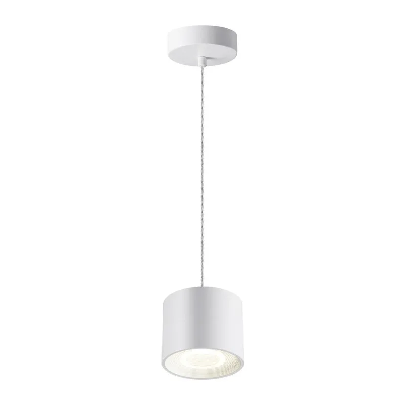 358793 OVER NT21 356 белый Светильник накладной светодиодный, длина провода 2м IP20 LED 15W 4000K 1600Лм 110-265V BIND 2