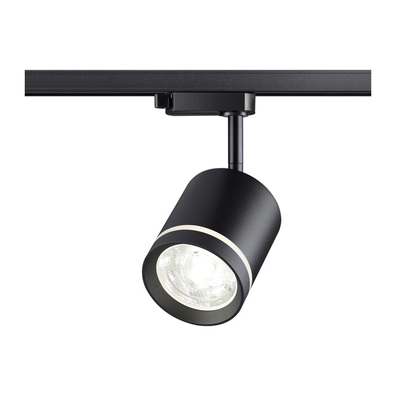 358801 PORT NT21 286 черный Светильник трековый однофазный трехжильный IP20 LED 15W 1300Лм 4000K 85-265V ARUM