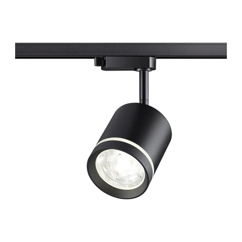 358801 PORT NT21 286 черный Светильник трековый однофазный трехжильный IP20 LED 15W 1300Лм 4000K 85-265V ARUM