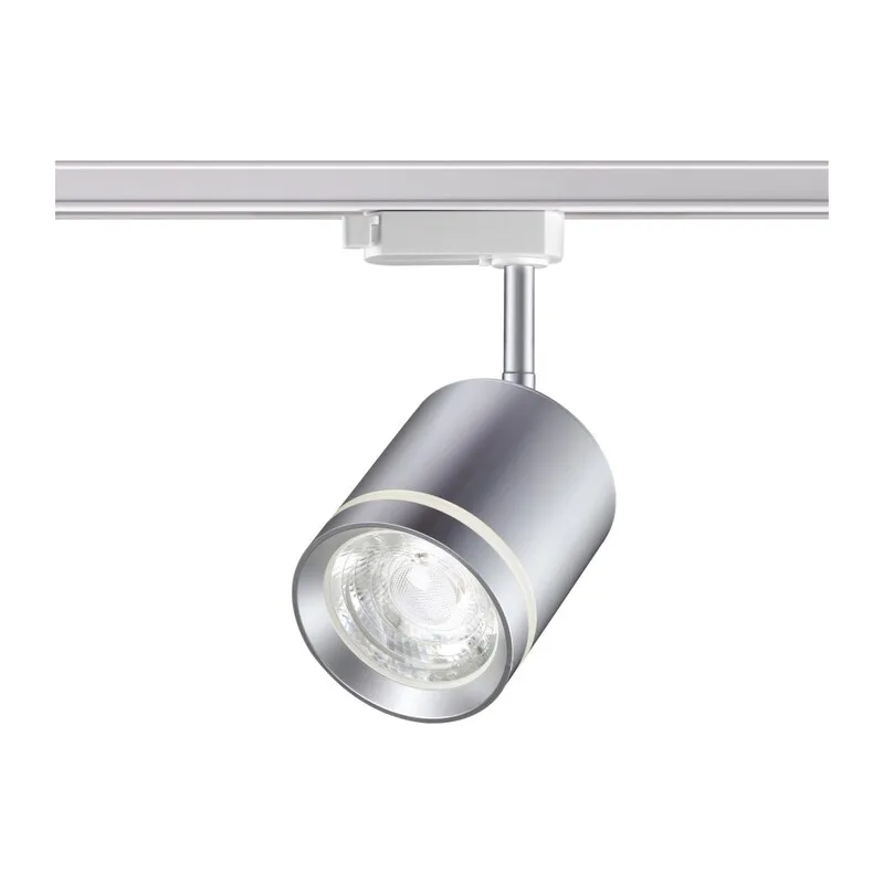 358803 PORT NT21 286 серебро Светильник трековый однофазный трехжильный IP20 LED 15W 1300Лм 4000K 85-265V ARUM