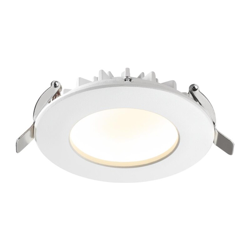 358805 SPOT NT21 556 белый Светильник встраиваемый светодиодный IP20 LED 8W 560Лм 3000K 100-240V GESSO