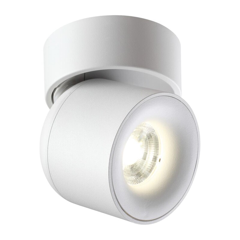 358808 OVER NT21 416 белый Светильник накладной светодиодный IP20 LED 10W 850Лм 4000K 220V GESSO