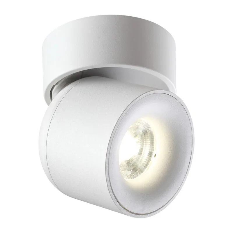 358808 OVER NT21 416 белый Светильник накладной светодиодный IP20 LED 10W 850Лм 4000K 220V GESSO