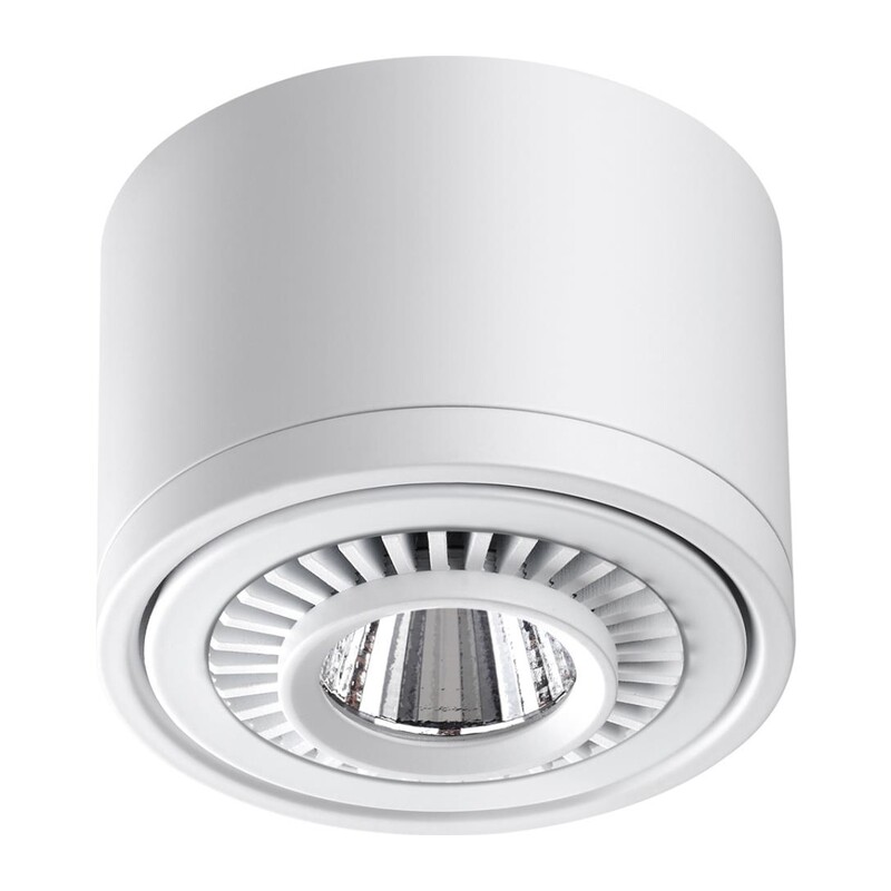 358811 OVER NT21 432 белый Светильник накладной светодиодный IP20 LED 9W 770Лм 4000K 220V GESSO 2