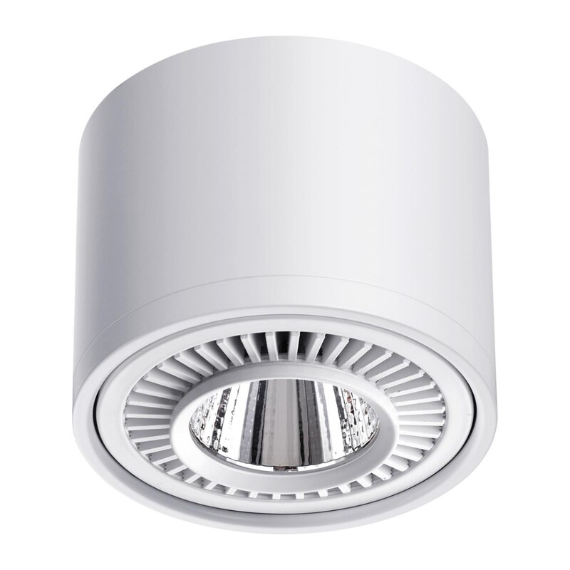 358813 OVER NT21 432 белый Светильник накладной светодиодный IP20 LED 18W 1600Лм 4000K 220V GESSO 2