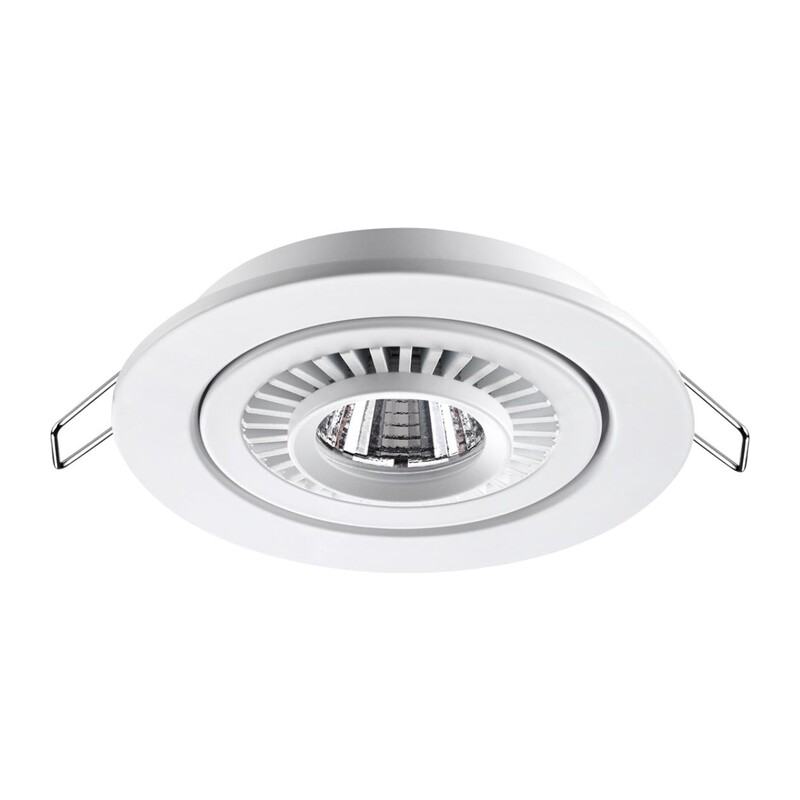 358815 SPOT NT21 530 белый Светильник встраиваемый светодиодный IP20 LED 9W 770Лм 4000K 220V GESSO 2