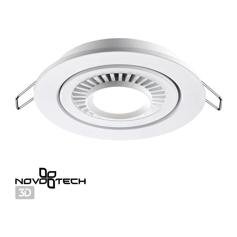 358815 SPOT NT21 530 белый Светильник встраиваемый светодиодный IP20 LED 9W 770Лм 4000K 220V GESSO 4