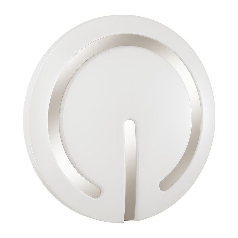 3041/CL COLOR SN 000 Светильник пластик/белый/хром LED 30Вт 4000К D335 IP43 BUTTON