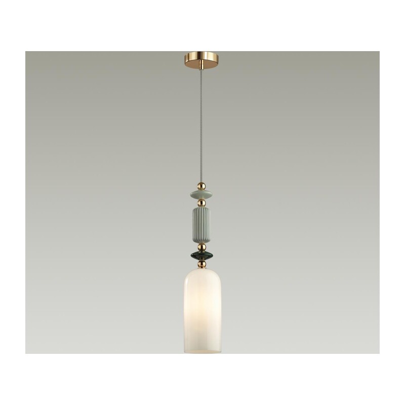 4861/1D CLASSIC ODL_EX22 131 золотой/раноцветн.керамика/стекло Подвес E14 1*40W 4861/1D CANDY 4