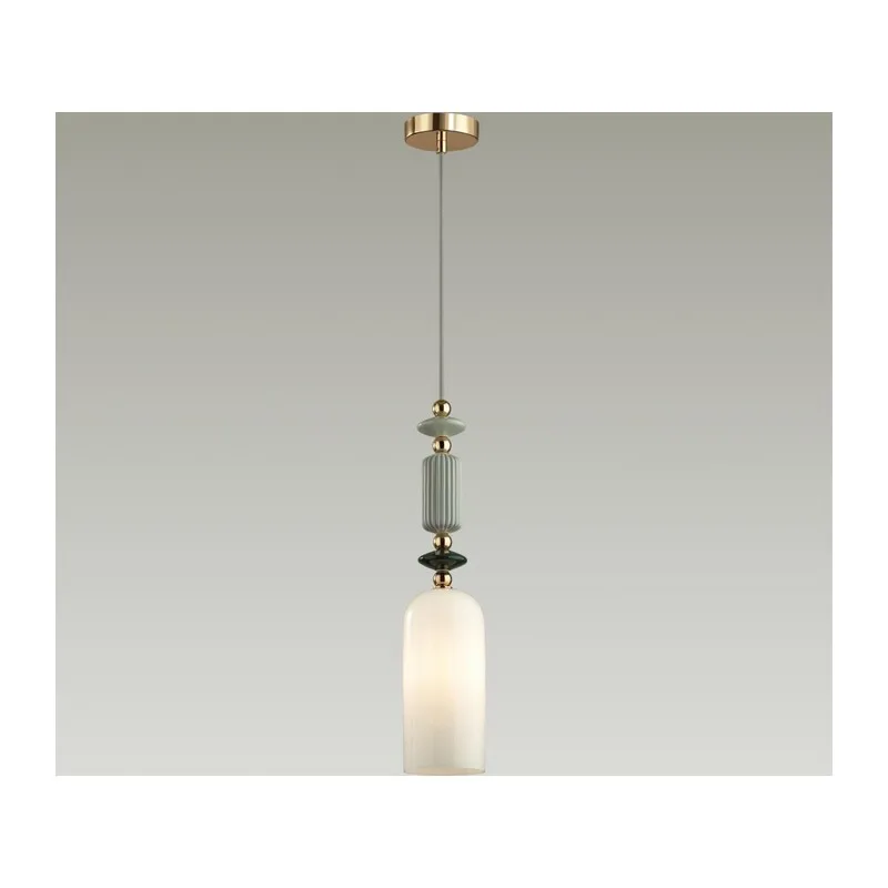 4861/1D CLASSIC ODL_EX22 131 золотой/раноцветн.керамика/стекло Подвес E14 1*40W 4861/1D CANDY 2