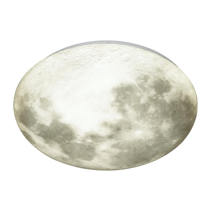 3084/DL PALE SN 000 Светильник пластик/белый/серый LED 48Вт 4000К D380 IP43 MOON 5