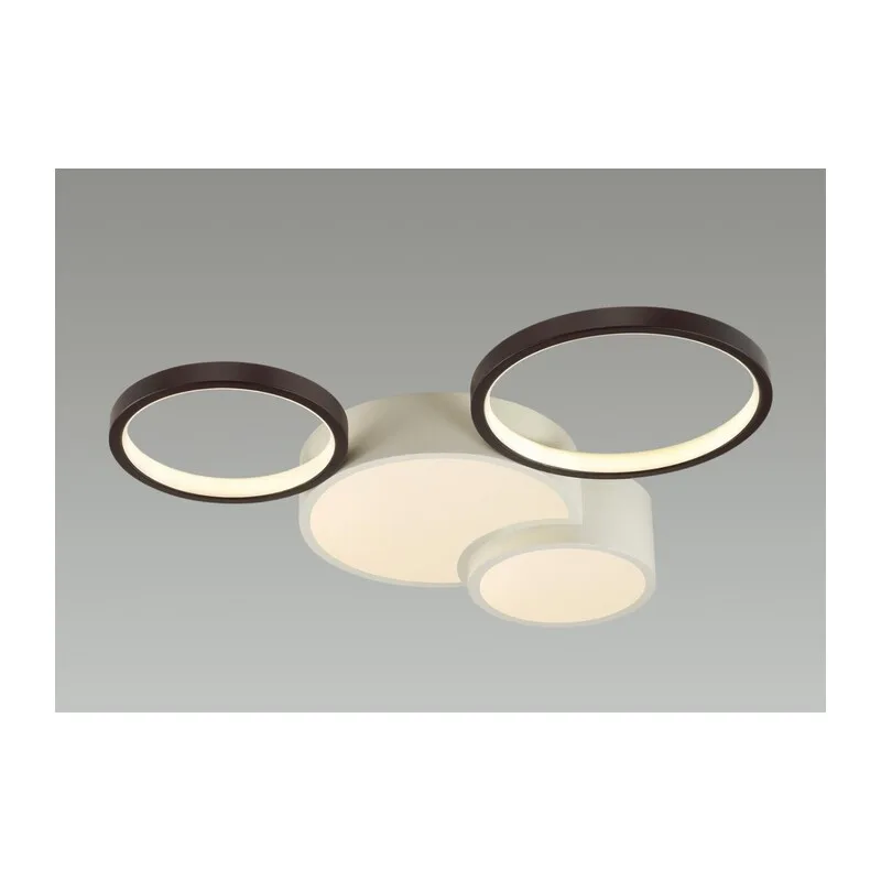 5253/64CL LEDIO LN26 291 белый, черный Люстра потолочная диммир. с ДУ LED 64W 220V NORBERT 3