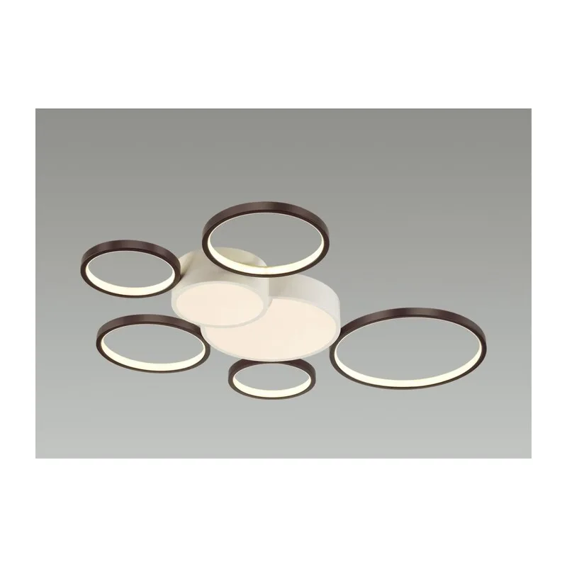 5254/99CL LEDIO LN26 292 белый, черный Люстра потолочная диммир. с ДУ LED 126W 220V NORBERT 3