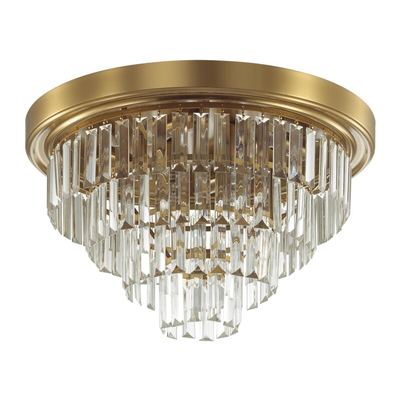 5257/6C CLASSI LN26 119 латунь Люстра потолочная E14 6*40W 220V ZAHA 4