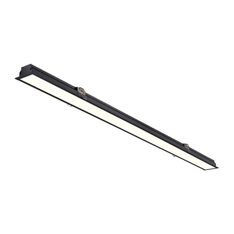 358821 SPOT NT22 550 черный Встраиваемый светодиодный светильник IP20 LED 4000K 24W 220V ITER