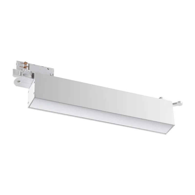 358838 PORT NT22 306 белый Светильник трехфазный трековый светодиодный IP20 LED 4000K 18W 220V ITER
