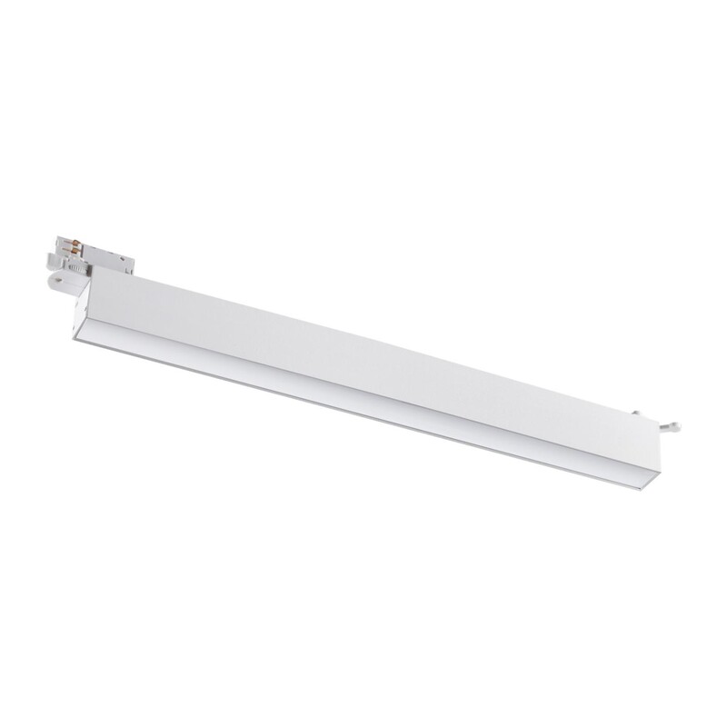 358840 PORT NT22 306 белый Светильник трехфазный трековый светодиодный IP20 LED 4000K 30W 220V ITER