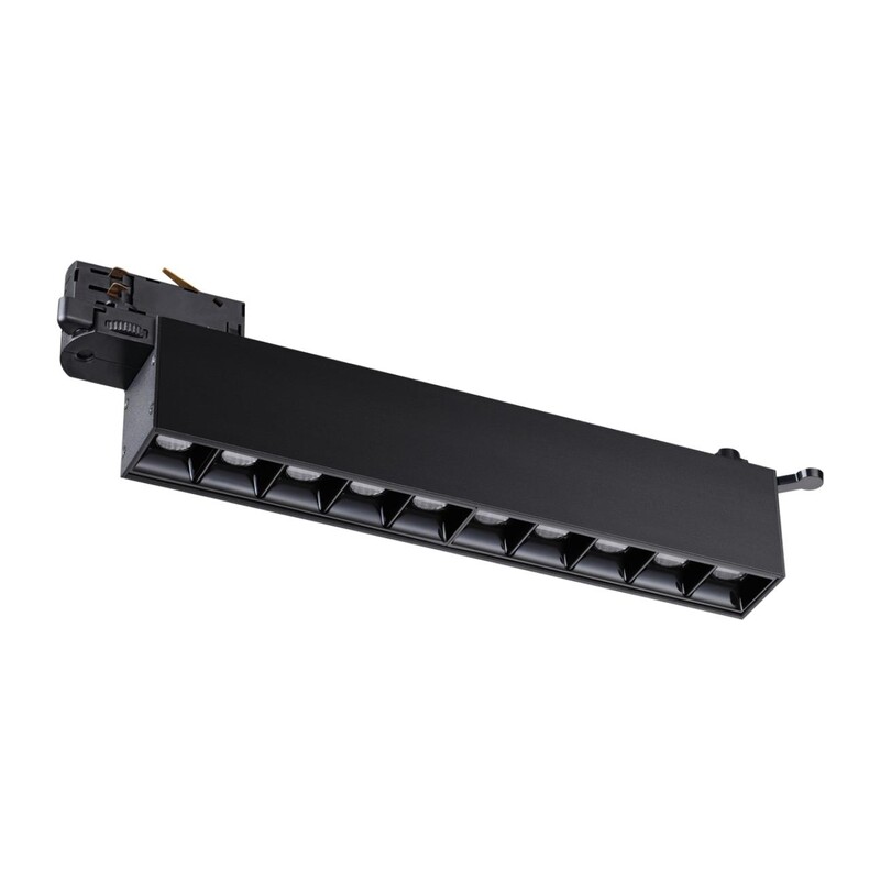 358843 PORT NT22 306 черный Светильник трехфазный трековый светодиодный IP20 LED 4000K 16W 220V ITER