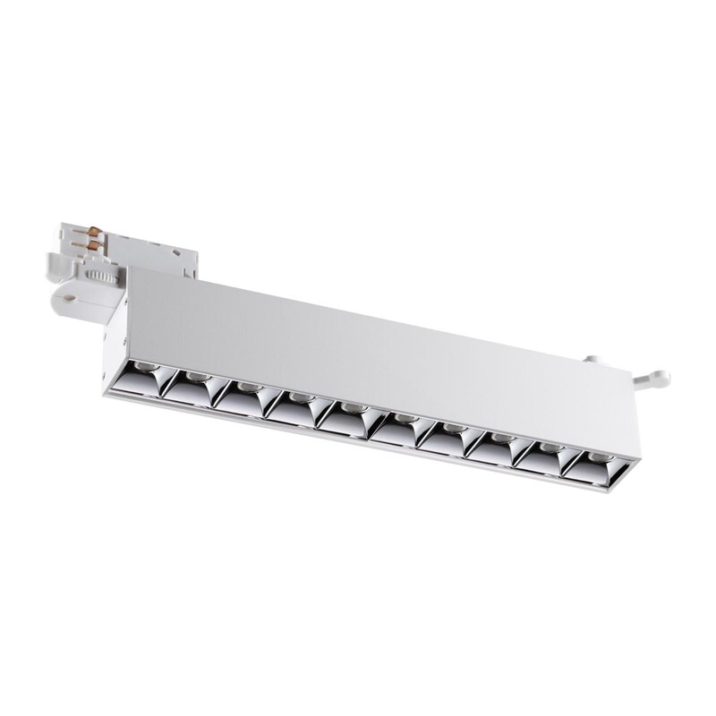 358844 PORT NT22 306 белый Светильник трехфазный трековый светодиодный IP20 LED 4000K 16W 220V ITER