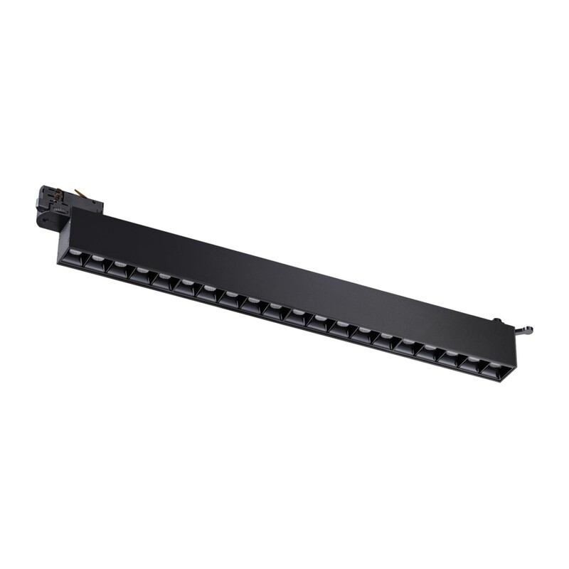 358845 PORT NT22 306 черный Светильник трехфазный трековый светодиодный IP20 LED 4000K 30W 220V ITER