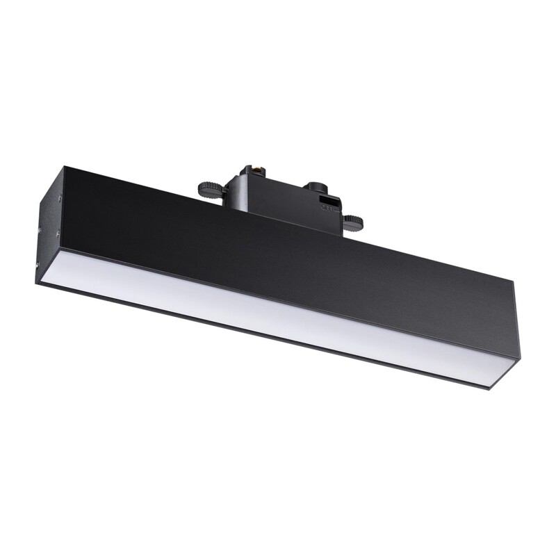 358849 PORT NT22 272 черный Светильник трековый однофазный трехжильный IP20 LED 4000K 18W 220V ITER 2