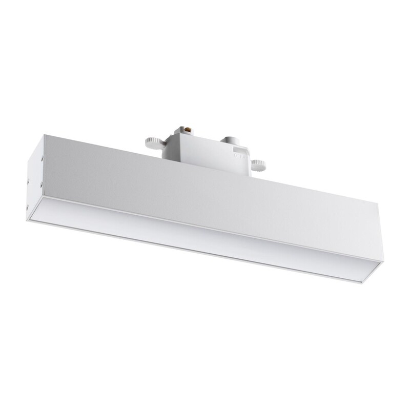 358850 PORT NT22 272 белый Светильник трековый однофазный трехжильный IP20 LED 4000K 18W 220V ITER 2