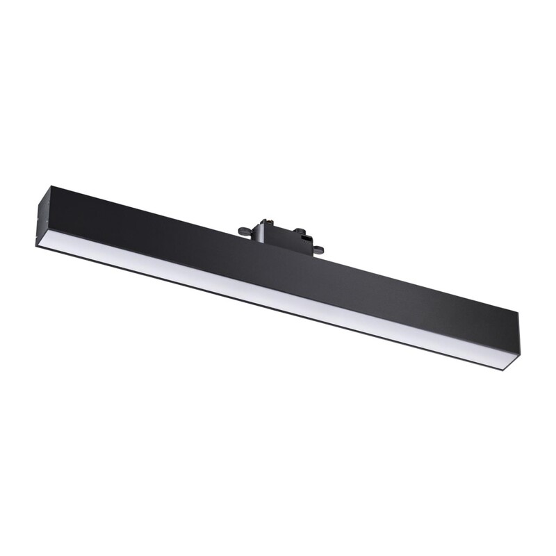 358851 PORT NT22 272 черный Светильник трековый однофазный трехжильный IP20 LED 4000K 30W 220V ITER 2