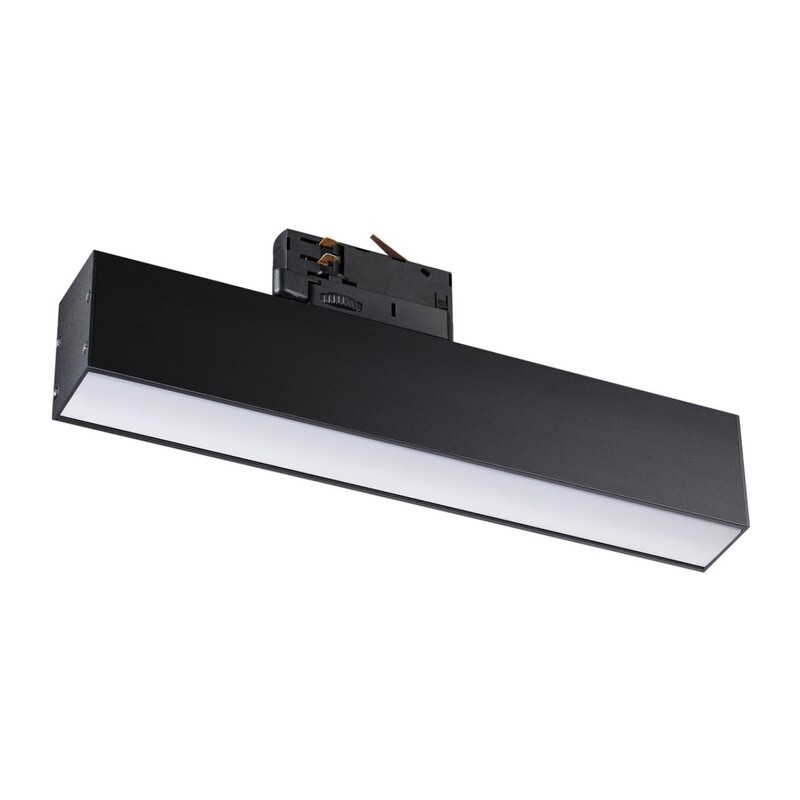 358853 PORT NT22 308 черный Светильник трехфазный трековый светодиодный IP20 LED 4000K 18W 220V ITER 2