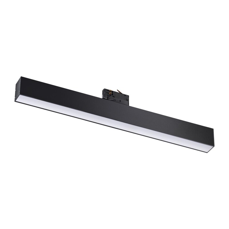 358855 PORT NT22 308 черный Светильник трехфазный трековый светодиодный IP20 LED 4000K 30W 220V ITER 2