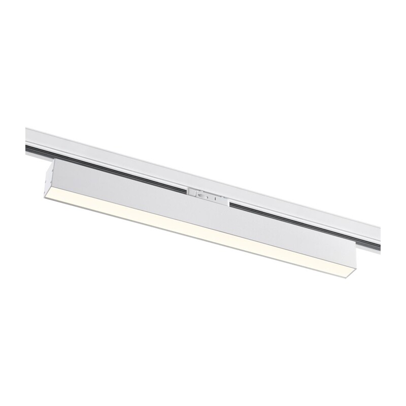 358856 PORT NT22 308 белый Светильник трехфазный трековый светодиодный IP20 LED 4000K 30W 220V ITER