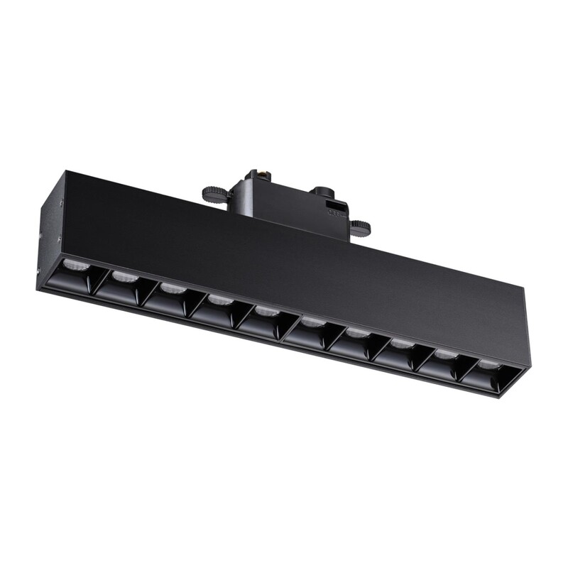 358857 PORT NT22 272 черный Светильник трековый однофазный трехжильный IP20 LED 4000K 16W 220V ITER 2