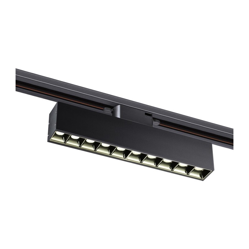 358857 PORT NT22 272 черный Светильник трековый однофазный трехжильный IP20 LED 4000K 16W 220V ITER