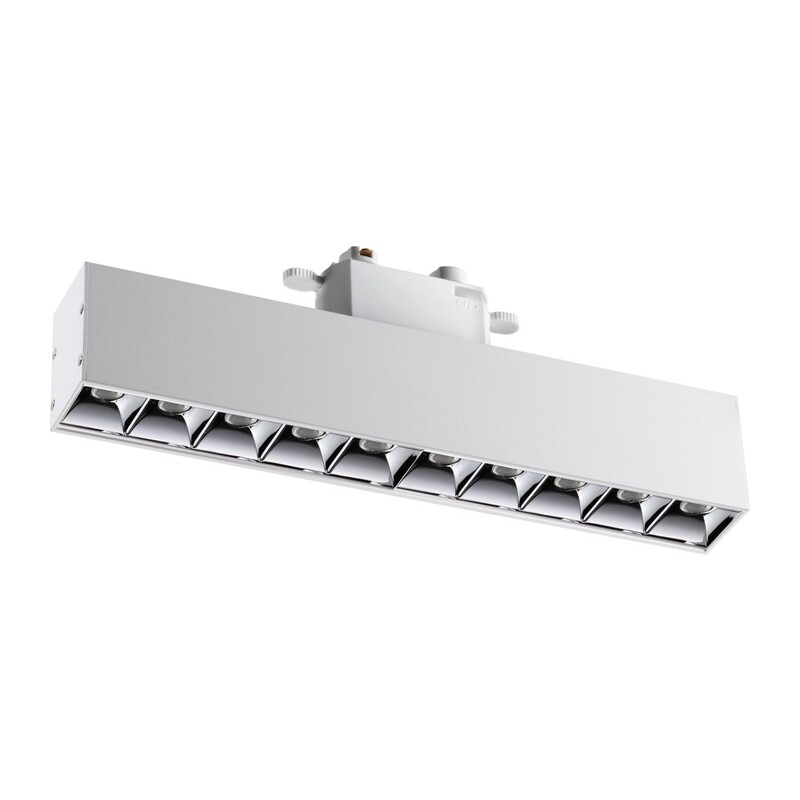 358858 PORT NT22 272 белый Светильник трековый однофазный трехжильный IP20 LED 4000K 16W 220V ITER 2