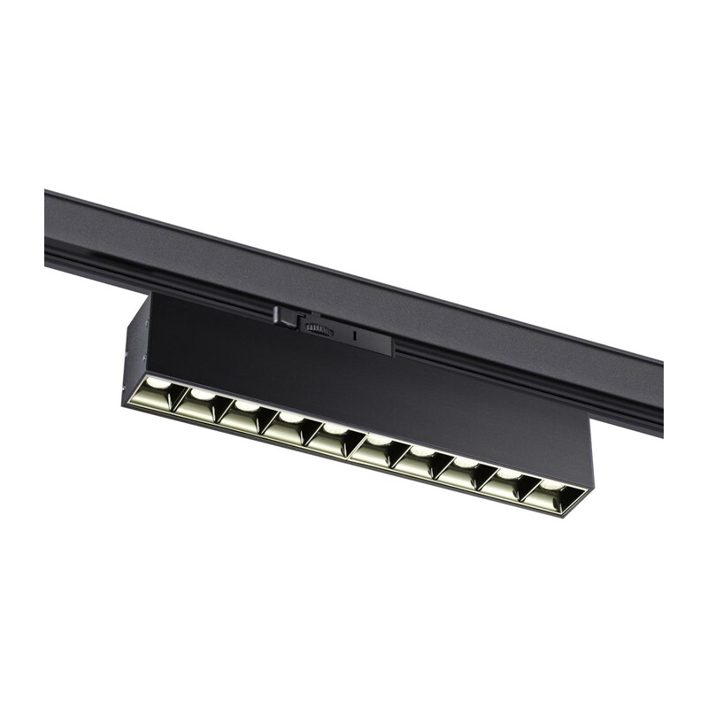 358861 PORT NT22 308 черный Светильник трехфазный трековый светодиодный IP20 LED 4000K 16W 220V ITER