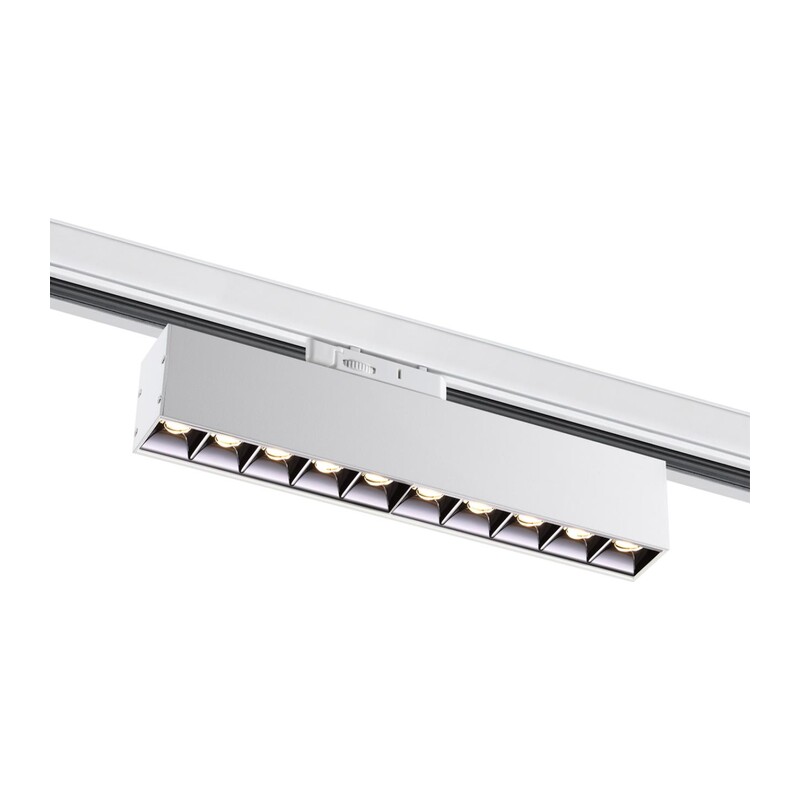 358862 PORT NT22 308 белый Светильник трехфазный трековый светодиодный IP20 LED 4000K 16W 220V ITER