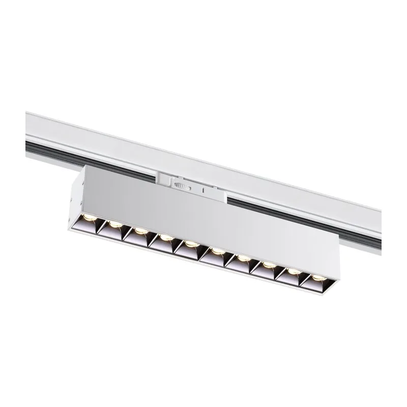 358862 PORT NT22 308 белый Светильник трехфазный трековый светодиодный IP20 LED 4000K 16W 220V ITER