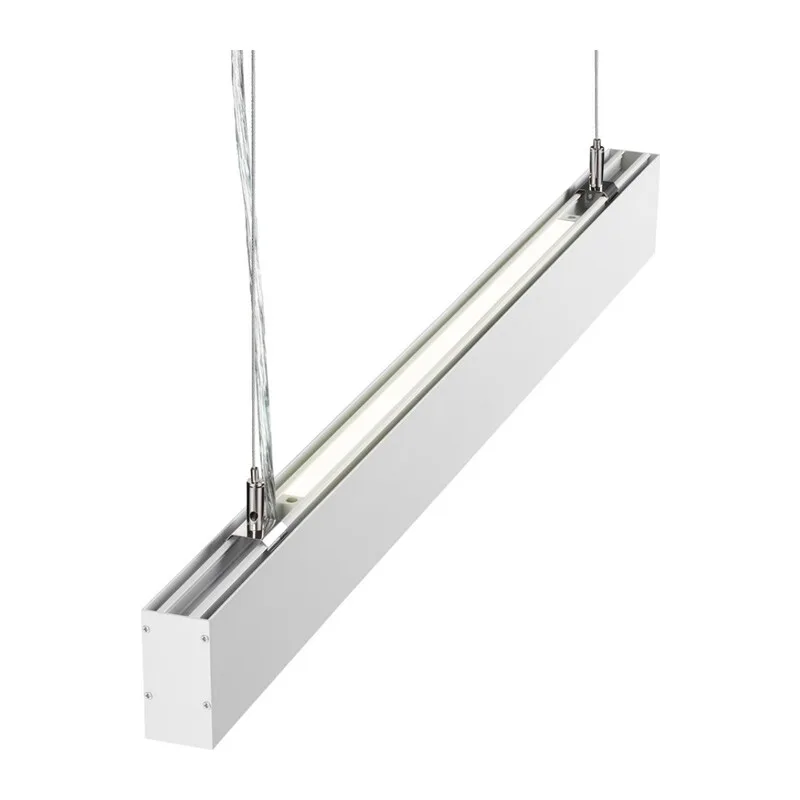 358879 OVER NT22 406 белый Светильник подвесной светодиодный (длина подвесов 1,2м) IP20 LED 4000K 30W вниз + 12W вверх 220V ITER