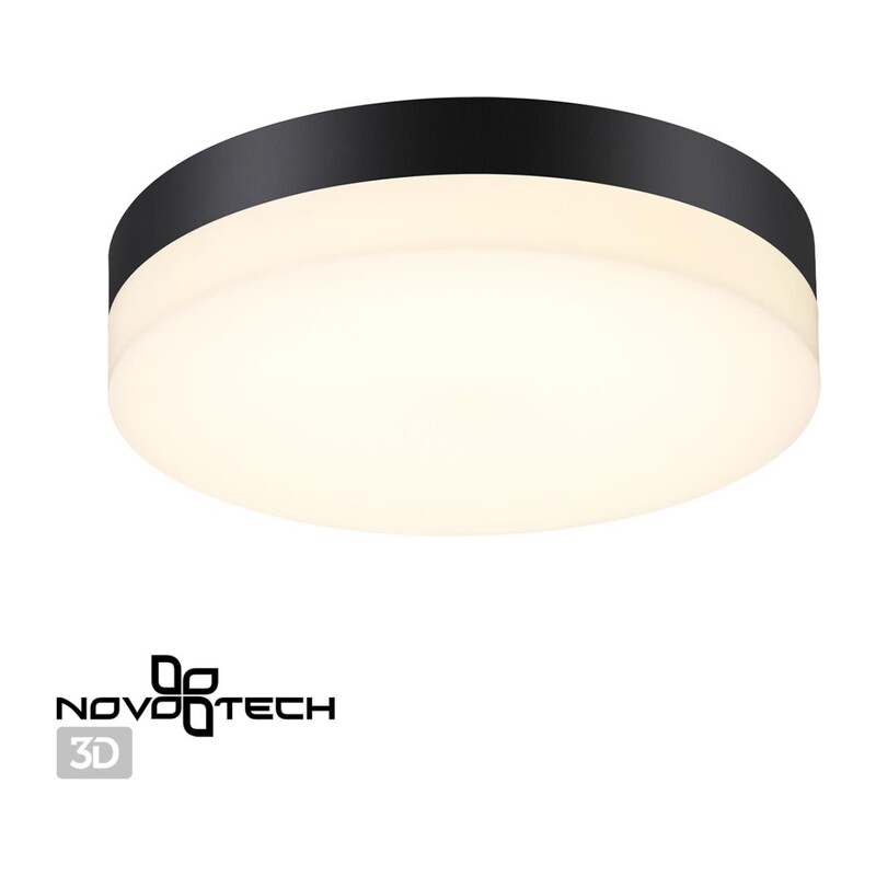 358882 STREET NT22 782 черный Светильник ландшафтный светодиодный IP54 LED 4000К 18W 220V OPAL