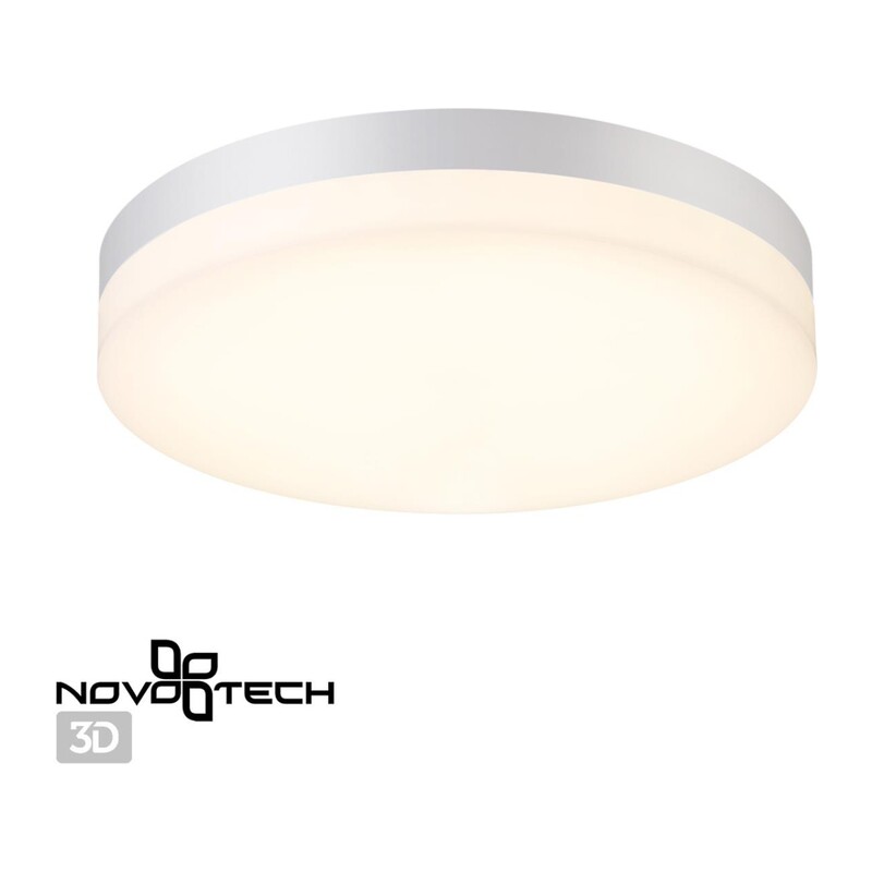 358885 STREET NT22 782 белый Светильник ландшафтный светодиодный IP54 LED 4000К 30W 220V OPAL