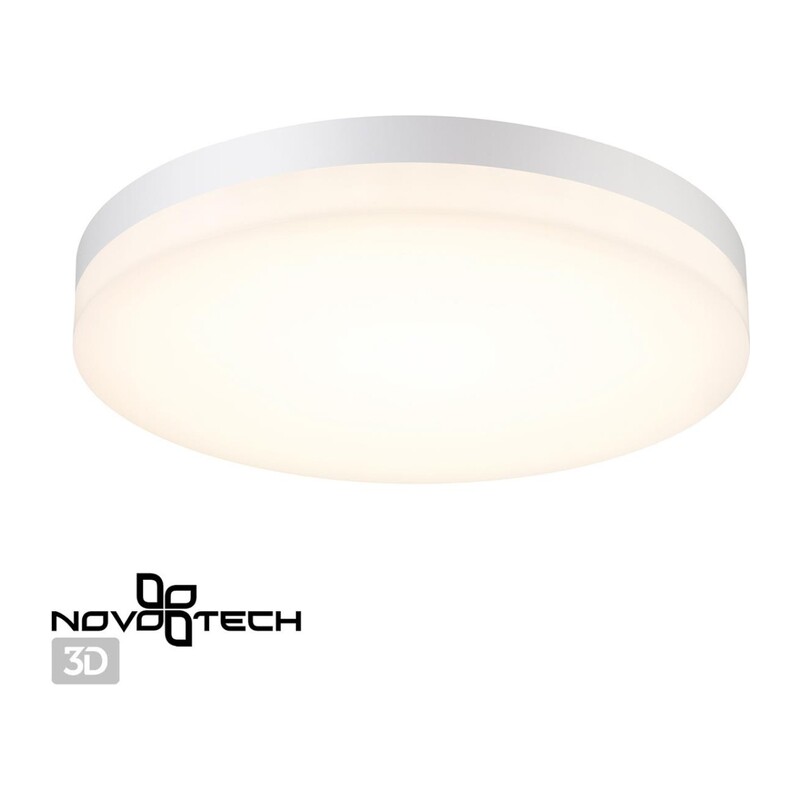 358889 STREET NT22 782 белый Светильник ландшафтный светодиодный IP54 LED 4000К 40W 220V OPAL