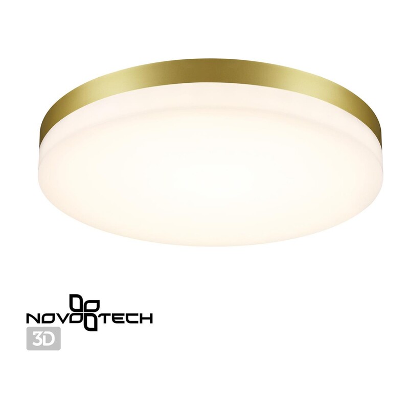 358892 STREET NT22 782 золото Светильник ландшафтный светодиодный IP54 LED 4000К 40W 220V OPAL